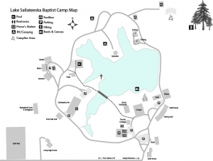 Basic Map of the Camp