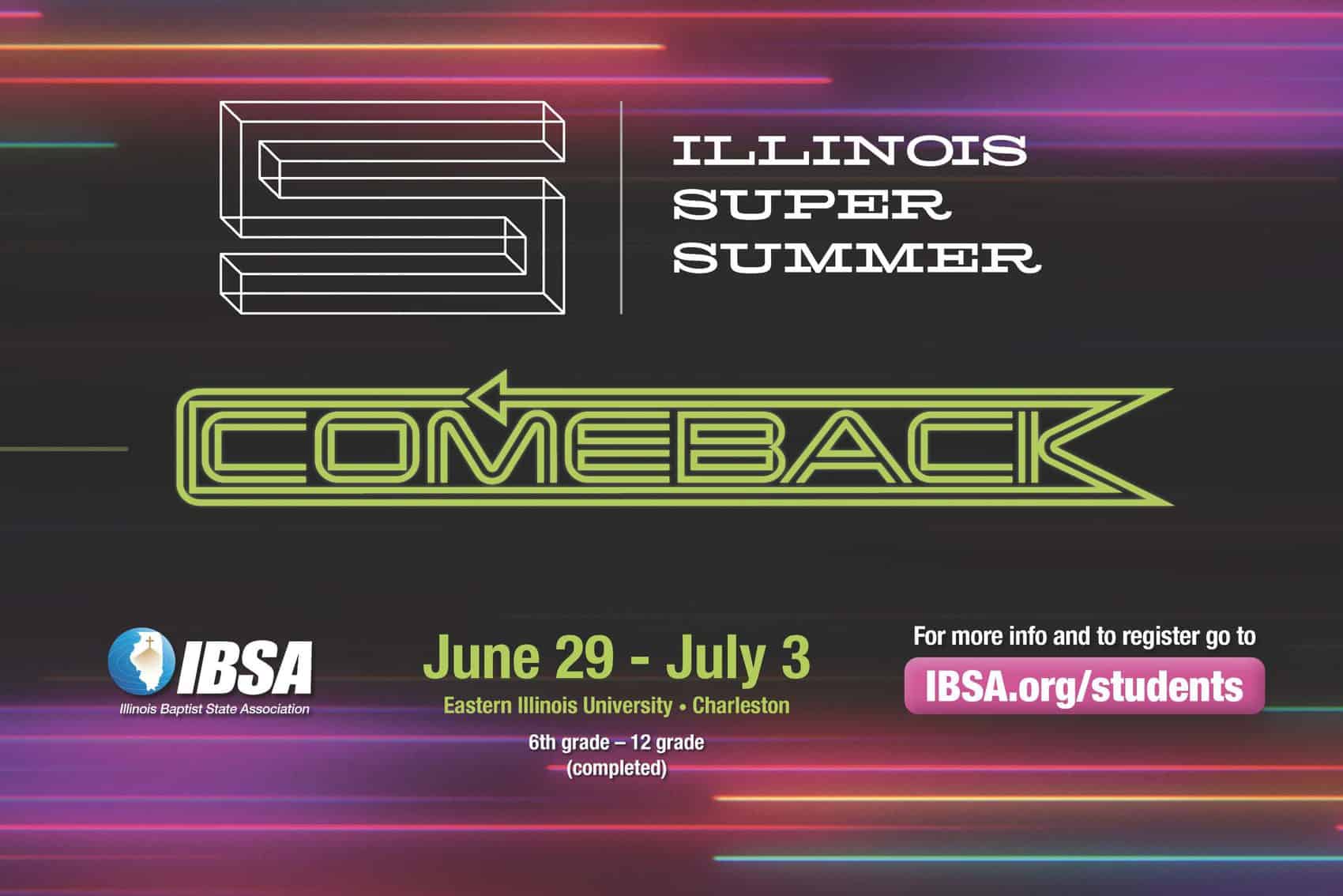 Super Summer Poster IBSA Illinois Baptists